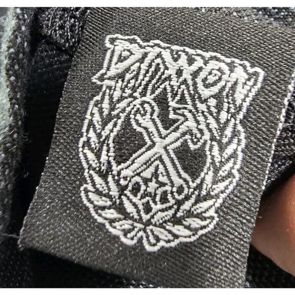 Dixxon Flannel Shirt Womens Small Black Plaid Button Up The 45 Long Sleeve Poly - Picture 10 of 14